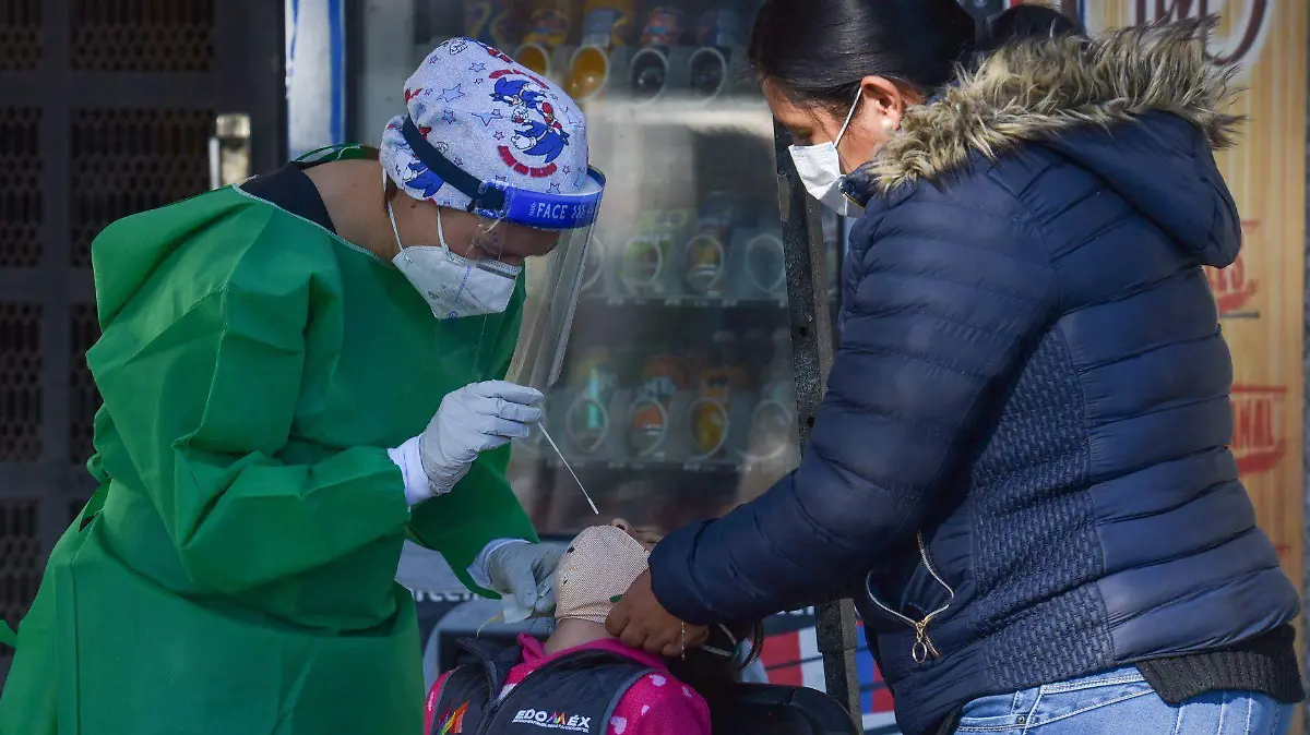 pruebas covid niños menores